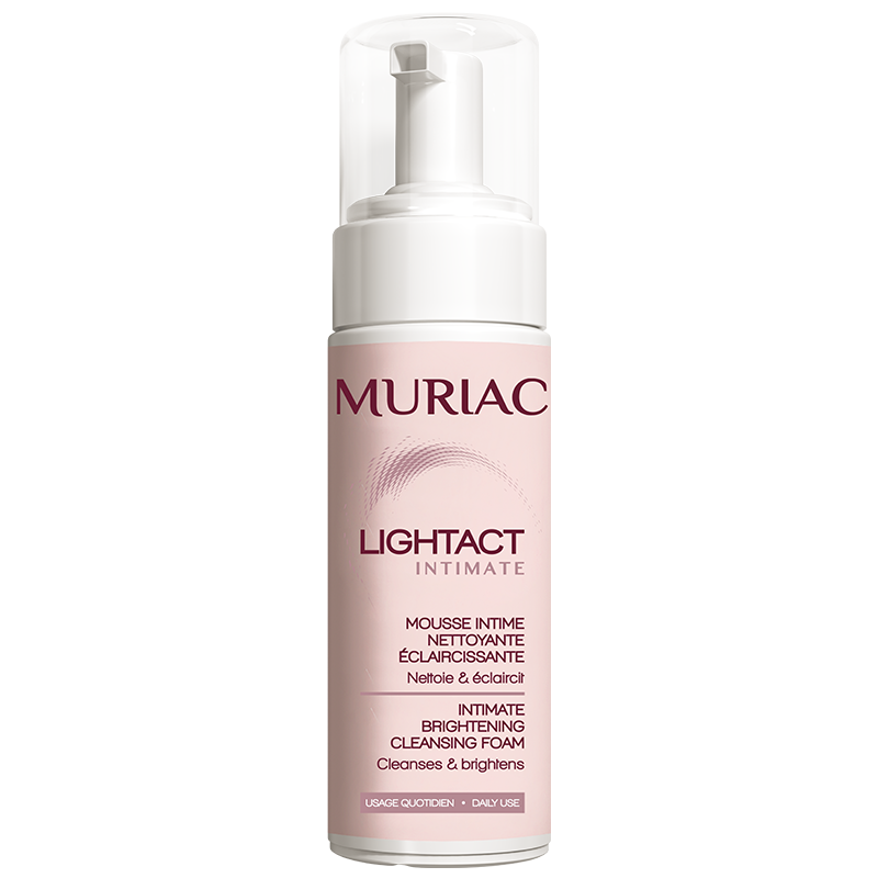 mousse intime nettoyante éclaircissante